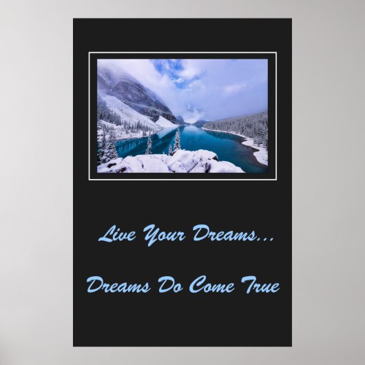 Poster Live Your Dreams (Devant)
