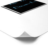 Poster Live Your Dreams (Coin)