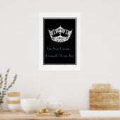 Poster Live Your Dreams (Cuisine)
