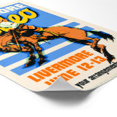 Poster Livermore Rodeo Vintage Wall Art 1933 (Coin)