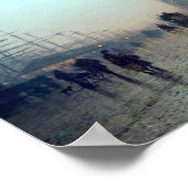 Poster Liverpool de Wapping peinture vintage (Coin)