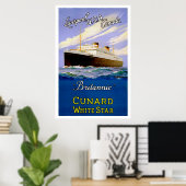 Poster Liverpool, États-Unis et Canada ~ par Britannic (Bureau à domicile)