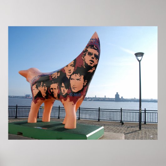 Poster Liverpool Lambanana (Devant)