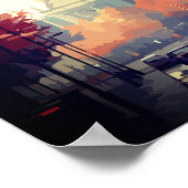 Poster Liverpool Royaume-Uni Carte postale Voyage (Coin)