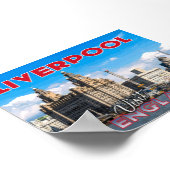 Poster Liverpool, Visitez l'Angleterre... (Coin)