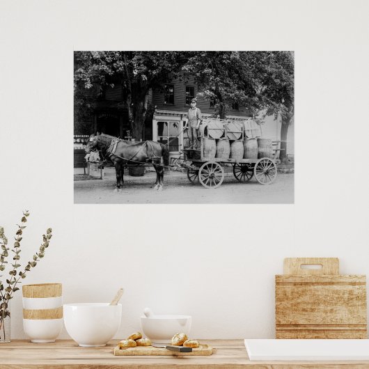 Poster Livraison (Cuisine)