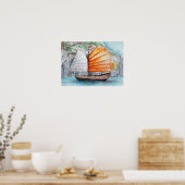 Poster Livraison chinoise en junk (Cuisine)