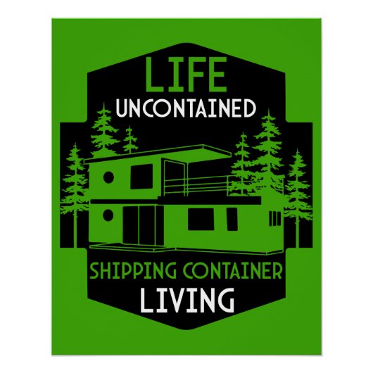 Poster Livraison Conteneur Home (Devant)