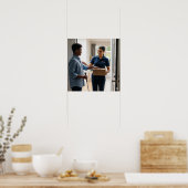 Poster Livraison de colis accessible (Cuisine)