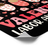 Poster Livraison de la Saint-Valentin la plus mignonne tr (Coin)