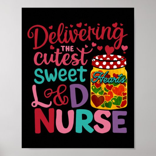 Poster Livraison des plus mignons petits coeurs de l'acco (Devant)