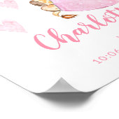 Poster Livraison spéciale cigogne Giraffe Baby Stats de n (Coin)