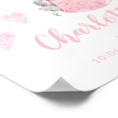 Poster Livraison spéciale Stork Elephant Baby Stats (Coin)