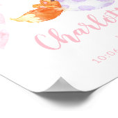 Poster Livraison spéciale Stork Fox Baby Stats (Coin)