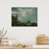 Poster Livraison sur une brise rigide, Pieter Mulier (Cuisine)