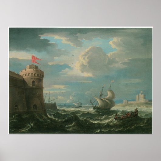 Poster Livraison sur une brise rigide, Pieter Mulier (Devant)