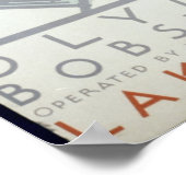 Poster Livre d'affiche de valeur plaqué de Run Lake, obsé (Coin)