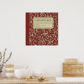 Poster Livre de composition/Étudiant-Enseignant (Cuisine)