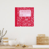 Poster Livre de composition/Étudiant-Enseignant (Cuisine)