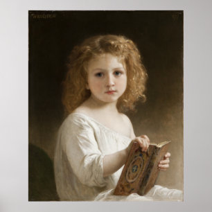 Poster Livre de contes - William Bouguereau