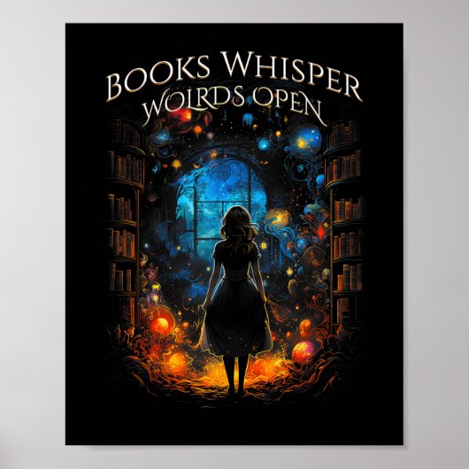 Poster Livre de devis Whisper, Mondes Ouvert Lecture B (Devant)