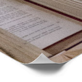 Poster Livre de livres muraux mur décoratif (Coin)