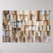 Poster Livre de livres muraux mur décoratif (Devant)