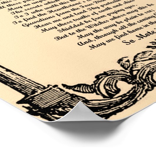 POSTER LIVRE DE SHADOWS BÉNÉDICTION (Coin)