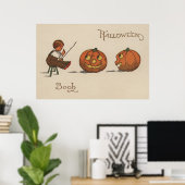 Poster Livre de voeux d'Halloween (Bureau à domicile)