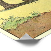 Poster Livre d'histoire de Rhinoceros illustré (Coin)