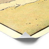 Poster Livre d'histoire d'enfants Lion d'Afrique parfait (Coin)