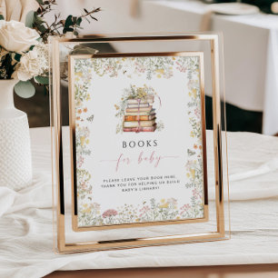 Poster Livre d'histoires pour bébé - chapitre Fleur sauva