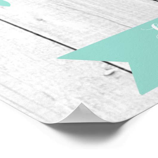 Poster Livre d'hôtes mariage Alternative Tree, 155 feuill (Coin)