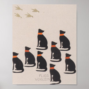 Poster Livre d'images Koloman Moser