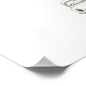 Poster Livre d'invité du Mariage d'empreintes digitales i (Coin)