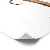 Poster Livre d'invité sur l'arbre d'empreintes digitales  (Coin)