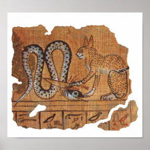Poster Livre égyptien antique des &Apophis morts de Ra