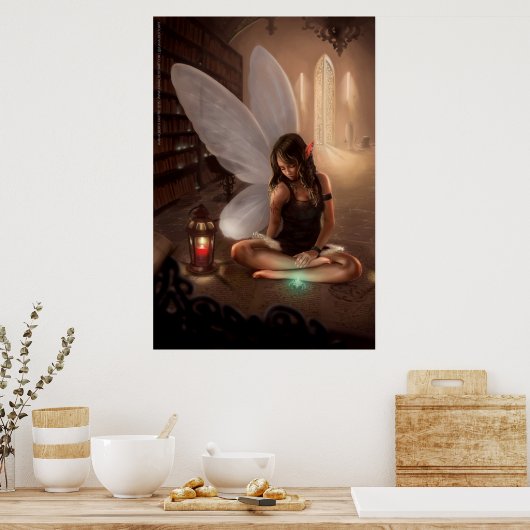 Poster Livre Fée (Cuisine)