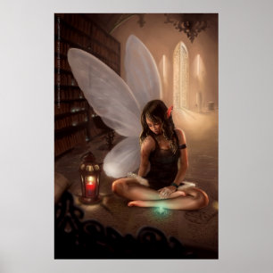 Poster Livre Fée
