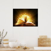 Poster Livre magique (Cuisine)