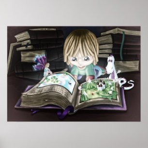 Poster Livre magique