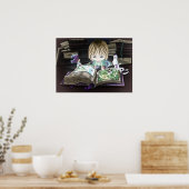 Poster Livre magique (Cuisine)