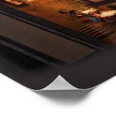 Poster Livre nook diorama - petit café (Coin)