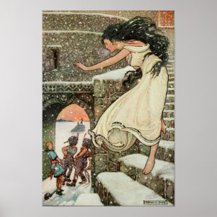 Poster Livre russe Princesse Frank Pape Art
