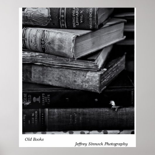 Poster Livres anciens (Devant)