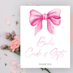 Poster Livres Cartes Et Cadeaux À Arc En Ciel Rose Affic
