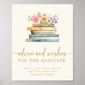 Poster Livres Conseils Pour Diplômés (Devant)