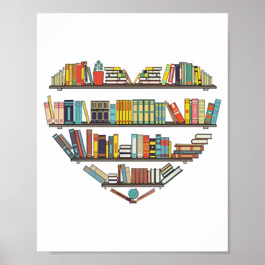 Poster Livres cool Lecture Hommes Femmes Livre Lover Lite (Devant)
