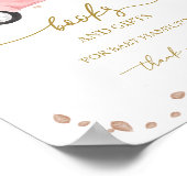 Poster Livres d'automne citrouille pour bébé signe (Coin)