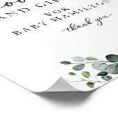 Poster Livres d'automne Citrouille verdoyants pour bébé (Coin)